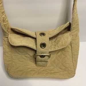 Eddie Bauer tan handbag purse